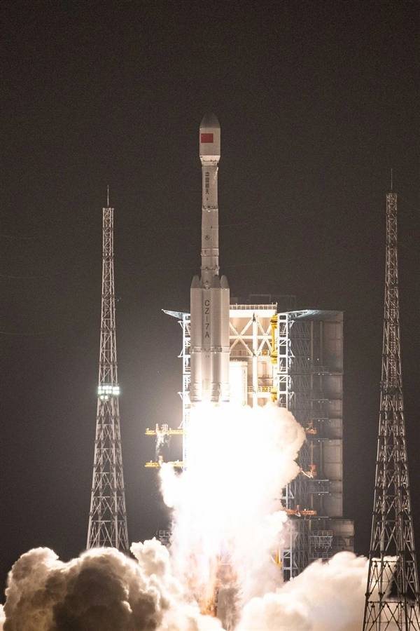 Китай потерял ChinaSat 4B при аварии Long March 7A
