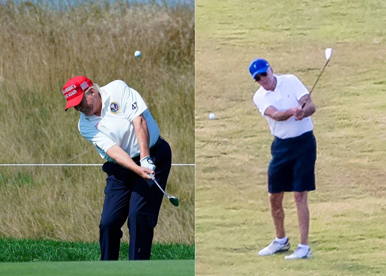 Трамп снова высмеял гольф Байдена на фоне его лечения от рака