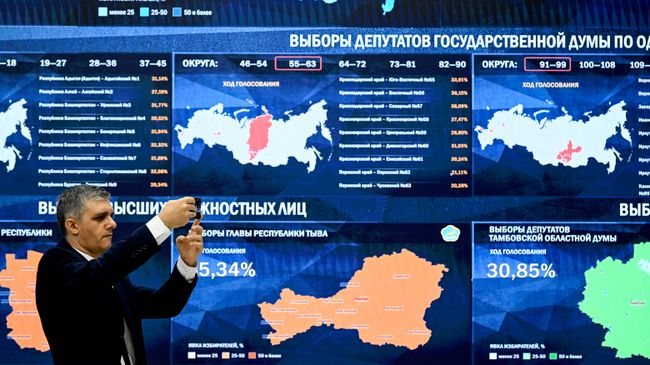Силуанов проголосовал на выборах депутатов Госдумы