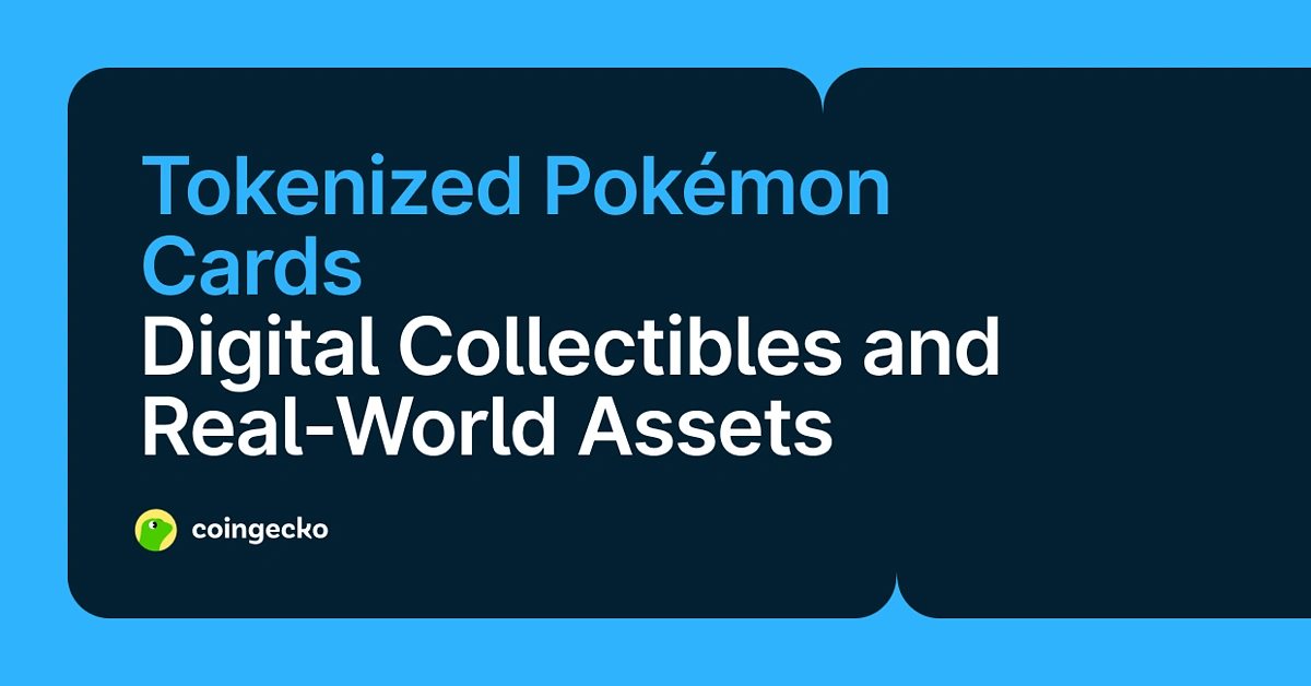 Pokémon-карты дали 27,9% с начала года и получили рынок токенизации