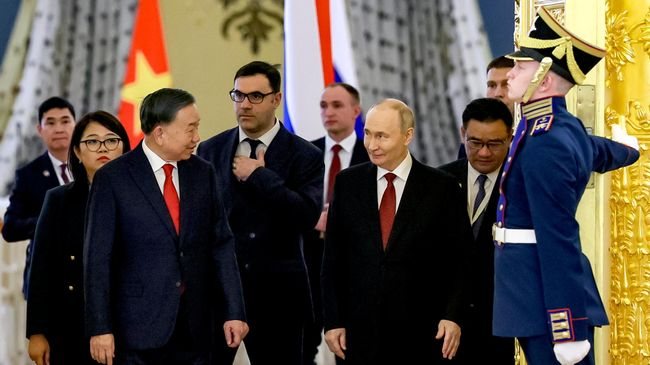 Путин заявил о несоответствии объема торговли России и Вьетнама потенциалу стран